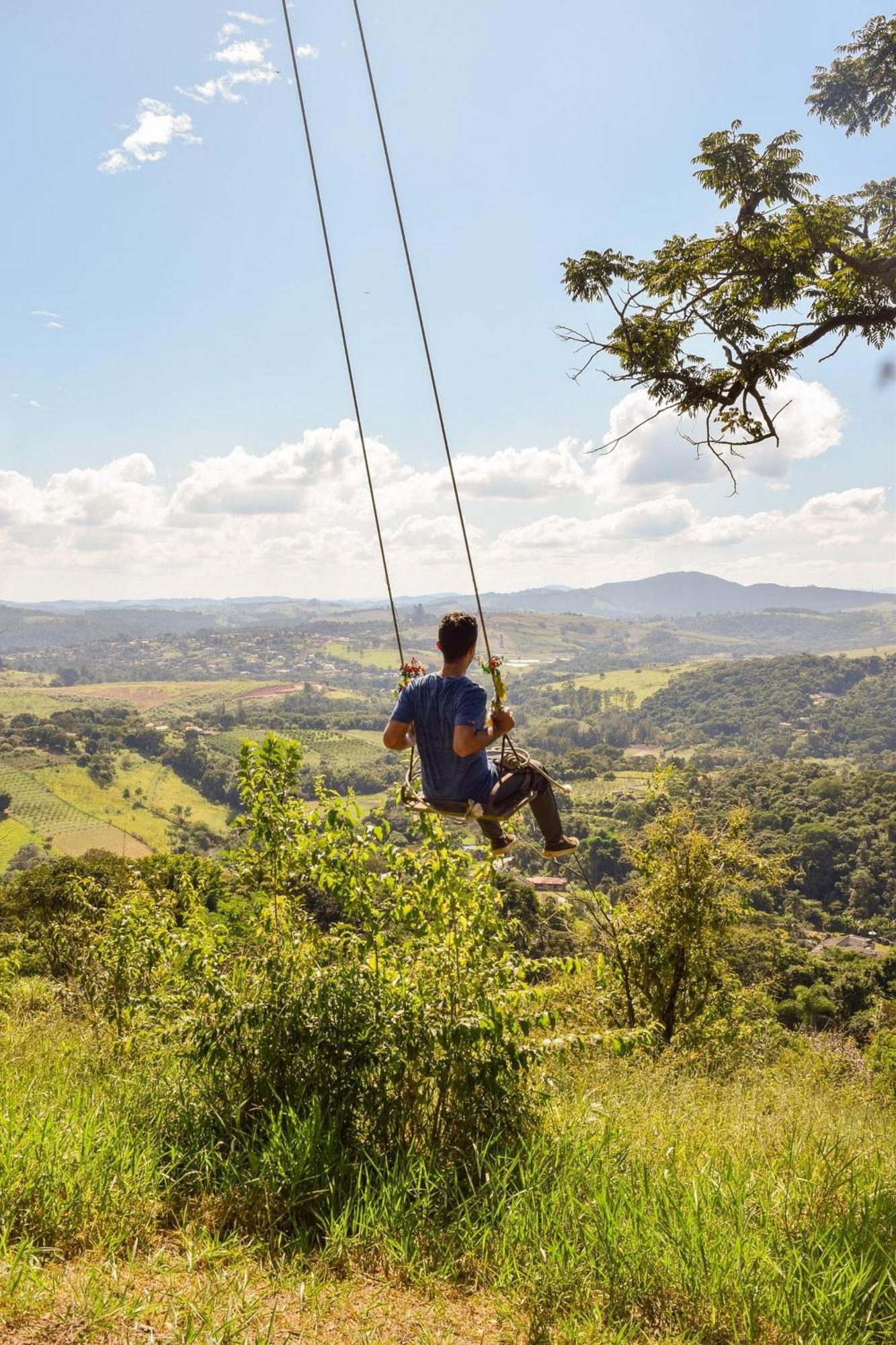 Casa De Campo Araxa Na Montanha Com Piscina Piracaia Luaran gambar
